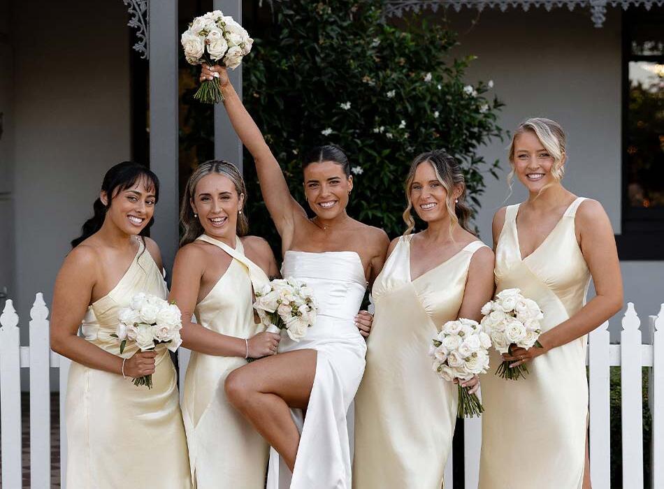 Bridal party at Balmoral in Geelong