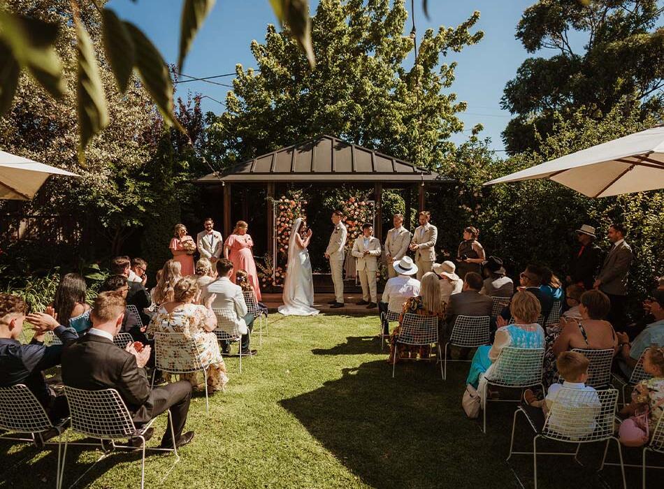 Balmoral wedding ceremony styling