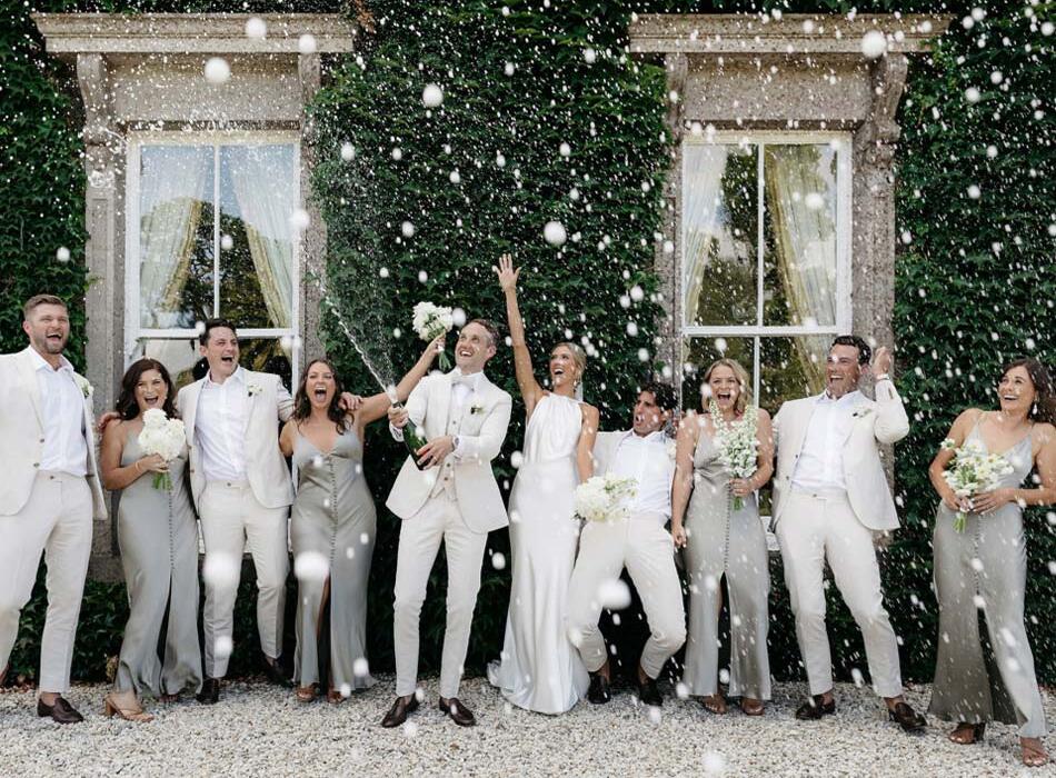 Wedding bridal party celebrations at Barunah Plains by Truffleduck