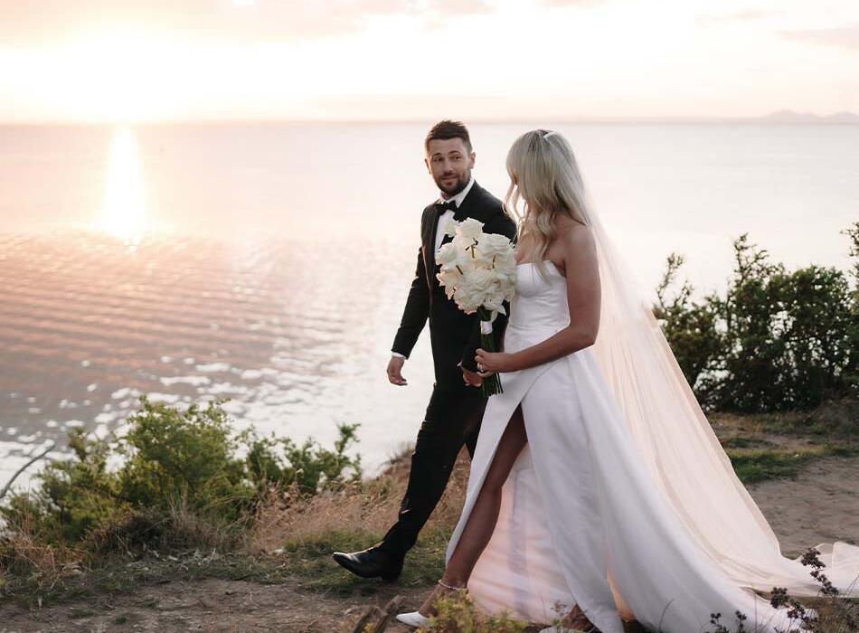 Wedding at Terindah Estate overlooking the water