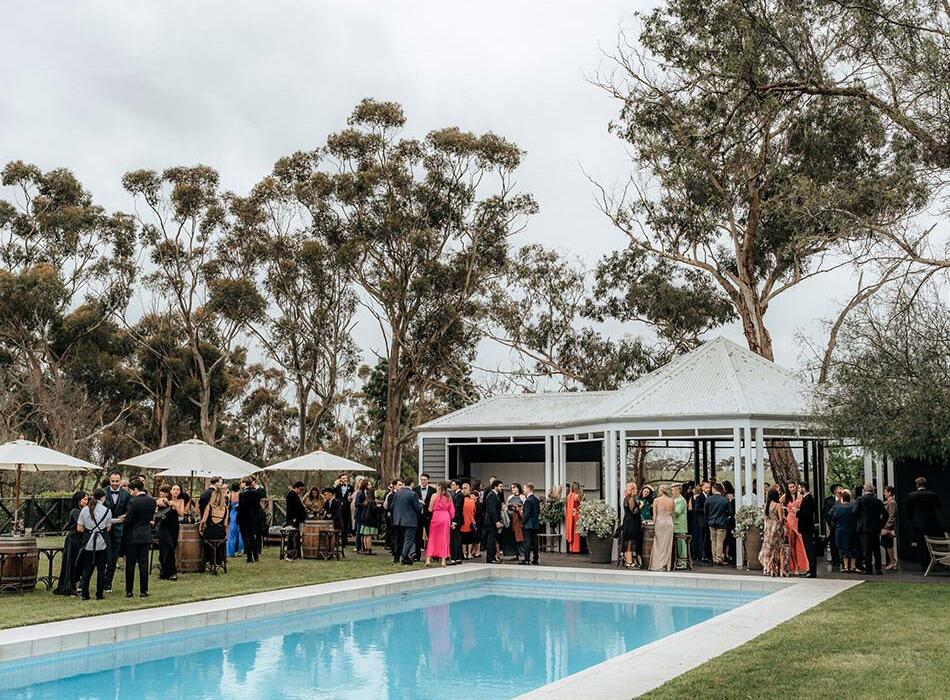 Wedding reception at Barunah Plains by Truffleduck