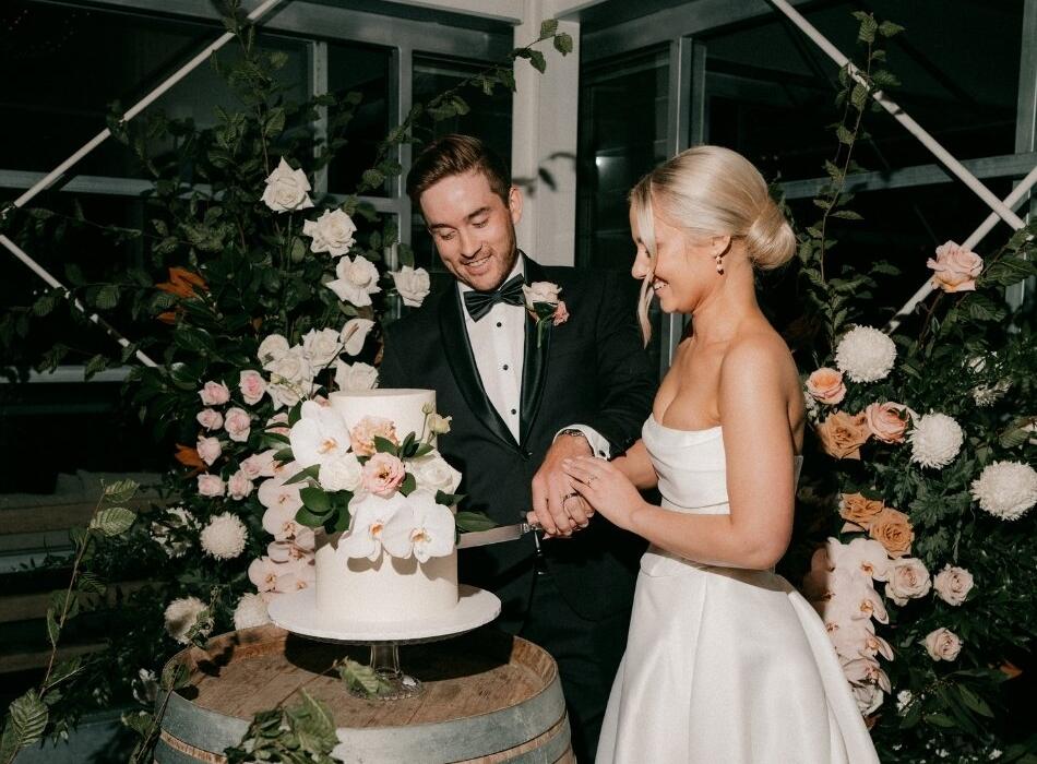 Cutting the Cake at Terindah Estate